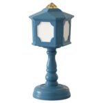 Lámpara de mesa retro de Givelong, luz nocturna pequeña con carga USB, estilo:, 321-3 Blue