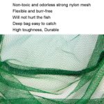 Fish Tank Fish Net Square Aquarium Squid Net, 3 inch - Imagen 6
