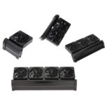 Ventilador de refrigeración para tanque de peces, ventilador silencioso para acuario, 1 Head UK Plug - Imagen 2
