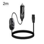 Cable de alimentación del enchufe del encendedor de cigarrillos del sufijo B del cable del refrigerador del coche de 12V/24V, longitud:, 2m Without Switch