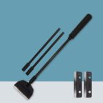 Rascador de algas para pecera, raspador de mango largo para acuario, 73cm 3 Section+2 Blades