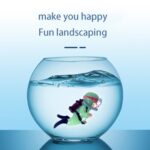 2pcs Diver Acuario Colgante Fish Tank Aquascape Ornamento Decoración, With Camera Fluorescent - Imagen 7