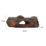 Hundimiento de restos de madera Simulación Resina Pecera Aquascape Decoración, 16x6cm Large, 13x5cm Small - Imagen 2