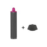 Para secador de pelo Dyson Airwrap HS01 / HS05 / HD08 18,6 x 4 cm Boquilla de barriles de rizado largo mejorada, 18.6cm 40mm Short Adapter Rose Red