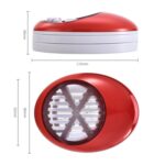 Rebanador de huevos de cocina 3 en 1 para fresas, champiñones, plátanos y otras frutas blandas, Yellow - Imagen 3