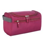 Bolsa de almacenamiento de artículos de tocador de viaje horizontal Bolsa de cosméticos impermeable