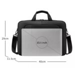 Maletín de negocios Bolsa de mensajero impermeable multifuncional para computadora portátil - Imagen 4