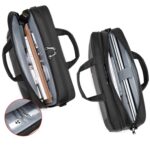 Maletín de negocios Bolsa de mensajero impermeable multifuncional para computadora portátil - Imagen 5