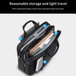Maletín de negocios Bolsa de mensajero impermeable multifuncional para computadora portátil - Imagen 6