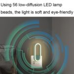 Repelente ultrasónico de luz nocturna para mosquitos, repelente de ácaros para el hogar, enchufe de EE. UU. - Imagen 5