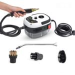Máquina de limpieza a vapor de alta temperatura y alta presión de 2500 W para muebles de baño de cocina, Red  220V  EU Plug, White 220V EU Plug, Red 220V UK Plug, White 220V UK Plug, Red 110V US Plug, White 110V US Plug