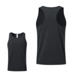 Chaleco deportivo de verano en forma de H para hombre, chaleco informal transpirable de secado rápido para correr al aire libre, XXL