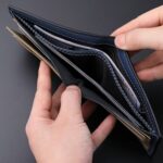 Cartera horizontal para hombre Portatarjetas de tres pliegues de negocios multifuncional, 9555172 Black - Imagen 6