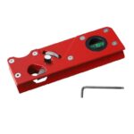 Cepilladora manual de profundidad ajustable para biselado multiángulo para carpintería, Red Planer