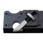 Cepilladora manual de profundidad ajustable para biselado multiángulo para carpintería, Black + 6 Blades - Imagen 7