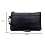 Bolso de mano para hombre Cartera con cremallera larga informal Bolso de mano de gran capacidad - Imagen 3
