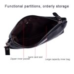 Bolso de mano para hombre Cartera con cremallera larga informal Bolso de mano de gran capacidad - Imagen 5