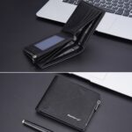 Baellerry Hombre Cartera Corta Multi-Tarjeta Monedero De Piel De Gran Capacidad Con Cremallera - Imagen 8