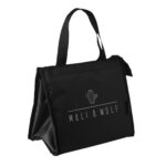 Versión horizontal Bolsa de aislamiento impermeable gruesa Bolsa de almuerzo de tela Oxford Bolsa de asas, Horizontal Version Cactus