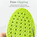 Plantillas para correr con desodorante de ajenjo, almohadilla ortopédica transpirable con espuma viscoelástica para zapatos, 43 - Imagen 6