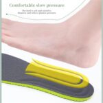 Plantillas para correr con desodorante de ajenjo, almohadilla ortopédica transpirable con espuma viscoelástica para zapatos, 40 - Imagen 7