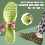 Plantillas deportivas de espuma viscoelástica de camuflaje, zapatos transpirables a prueba de sudor, suela de cojín, 43-44 - Imagen 3