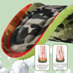 Plantillas deportivas de espuma viscoelástica de camuflaje, zapatos transpirables a prueba de sudor, suela de cojín, 45-46 - Imagen 7