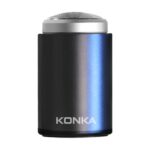KONKA Mini maquinilla de afeitar portátil al aire libre a prueba de agua para hombres, Black
