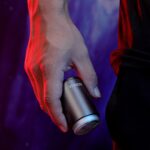 KONKA Mini maquinilla de afeitar portátil al aire libre a prueba de agua para hombres, Black - Imagen 8
