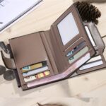DEABOLAR Casual Retro Canvas Pattern Multifuncional Cartera Mediana Larga - Imagen 3