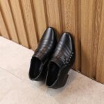 Zapatos de cuero de vestir para niños Zapatos de rendimiento casual de estilo británico, 21 - Imagen 5