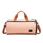 Bolso casual de la yoga del PDA del bolso del gimnasio de la prenda impermeable de la separación seca y húmeda de gran capacidad, 9921 Pink