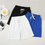 Pantalones cortos de playa con banda elástica de verano Pantalones cortos deportivos casuales para hombres, L - Imagen 5