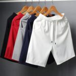 Pantalones cortos de playa con banda elástica de verano Pantalones cortos deportivos casuales para hombres, XXXXL - Imagen 6