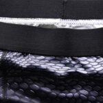 PRO Sports Tight Shorts Hombres Entrenamiento Pantalones de compresión de secado rápido, M - Imagen 4