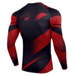 Sudadera casual de secado rápido para hombre Cuello redondo delgado Manga larga, L - Imagen 3