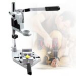 Soporte para taladro manual eléctrico multifuncional, Mini mesa fija para carpintería, 88709 Double Layer - Imagen 8