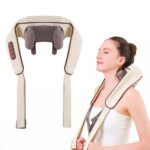 Masajeador eléctrico de cuello y hombros Shiatsu Back Neck Massager con calor