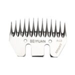 HILDA Power Wool Tijeras Cuchillas Para Empujadores De Lana, 13 Toothed Straight Blade