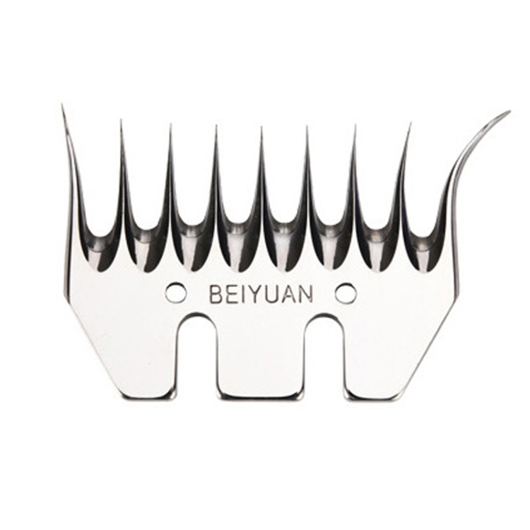 TBD0604028904.jpg HILDA Power Wool Tijeras Cuchillas Para Empujadores De Lana, 9 Toothed Curved Blade - Imagen 1