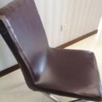 Funda para silla siamesa elástica para el hogar, fundas impermeables para taburete de asiento de Hotel de cuero PU - Imagen 6