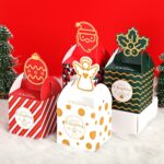 Caja de dulces de caja de regalo de embalaje de manzana de Nochebuena - Imagen 2