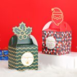 Caja de dulces de caja de regalo de embalaje de manzana de Nochebuena - Imagen 3