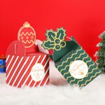 Caja de dulces de caja de regalo de embalaje de manzana de Nochebuena - Imagen 4