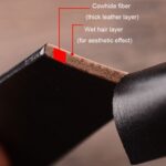 Cinturón de cuero con hebilla para hombre, banda para cintura de piel de vaca lacada retro, 115cm - Imagen 3