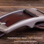 Cinturón de cuero con hebilla para hombre, banda para cintura de piel de vaca lacada retro, 115cm - Imagen 4