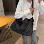 Bolsa de deporte y fitness impermeable de gran capacidad Bolsa de equipaje de viaje al aire libre - Imagen 7