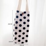 Funda protectora de lona para termo, bolsa de mano Universal para botella de agua, bolsa portátil para taza de agua, Blue Dog - Imagen 3