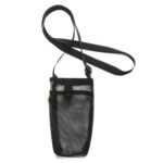Bolsa para botella de agua al aire libre Diagonal de tela de malla, cubierta Universal para taza termo para niños