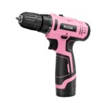 Destornillador eléctrico con taladro de impacto inalámbrico HILDA de 12 V, UK Plug